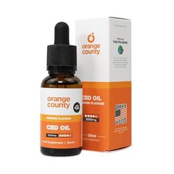Orange County Orange Flavour CBD Oil 3000mg 30ml