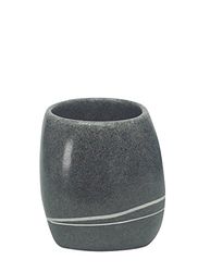 Kleine Wolke 5080912852 - Vaso para baño, Color Gris