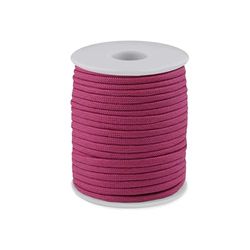 cyclingcolors 1x Cuerda Cordón 4 mm 25 m Polipropileno Decoración Artesanía Bricolaje hogar Plantas Crochet Joyas Cordel Bolso, Rosa Malva