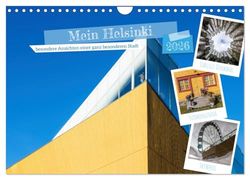 Mein Helsinki (Wandkalender 2026 DIN A4 quer), CALVENDO Monatskalender: Die Fotografin zeigt besondere Ansichten einer ganz besonderen Stadt.