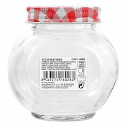 Mediterraneo Tarro Vidrio 180 ml 8 x 6,1 x 8 cm