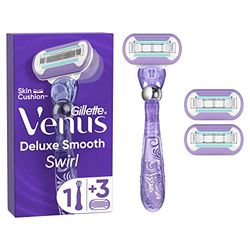 Gillette Venus Swirl Extra Glad Scheermesje Voor Vrouwen + 2 Mesjes, Met Venus Flexiball