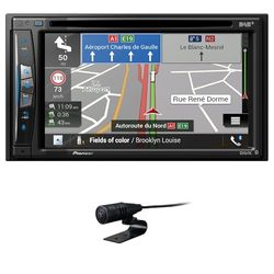 Pioneer AVIC-Z730DAB - Sistema AV de navegación con Pantalla multitáctil 6,2 Pulgadas y 24 bits Wi-Fi, Apple CarPlay inalámbrico, Waze y Bluetooth, Dual USB y cámara Dual Dab