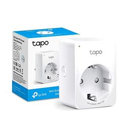 Tapo P110 Presa Intelligente con Monitoraggio Energia, Smart Plug Compatibile con Alexa e Google Home, Monitora il Consumo di Energia, Controllo Remoto Tramite APP Tapo, 16A, 3680W