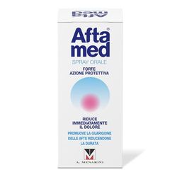 Aftamed Spray indicato per Afte, Stomatiti Aftose, Lesioni del cavo orale - Flacone da 20ml