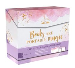 My Booklove - Character Cards Sammelbox: Box mit Magnetverschluss und 10 Registerkarten zum Beschriften. Platz für über 100 Character Cards
