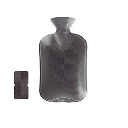 Fashy - Capa polar para garrafa de água quente cinzenta de 2 litros - 1ST