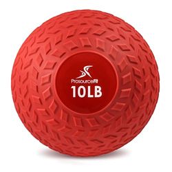 ProsourceFit Slam Medicine Balls 5, 10, 15, 20, 25, 30, 50 lbs gladde en loopvlak, getextureerde grip dode gewichtsballen voor kracht- en conditioneringsoefeningen, cardio- en kerntrainingen