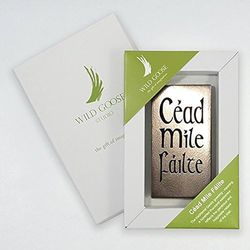 Story of Ireland Cead Mile Failte Bronzed Plaque