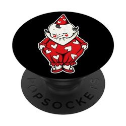 Kewpie Baby Clown Love Costume - Disfraz de tatuaje tradicional PopSockets PopGrip Intercambiable