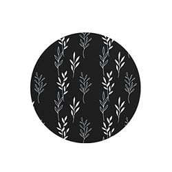 Questo Casa, Round Digital Printed Mouse Pad, Non-Slip Base, for Office and Home, Diameter:22cm