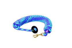 Weaver Cuir Rond Coton Longe, Blue/Purple/Hurricane Blue