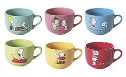 Brunch Time Taza De Desayuno 6 Piezas Jumbo Snoopy