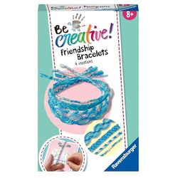 Ravensburger - Be Creative Mini | Telaio per Braccialetti dell'amicizia | Braccialetto Bambini | Giochi Creativi Bambina 8 Anni o Piú | Kit Lavoretti Creativi per Bambini | Idee Regalo Bambina 8 Anni