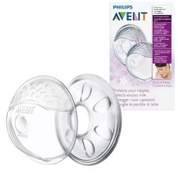 Philips Coques collectrices de lait AVENT Nursing SCF157/02, 6 pièces