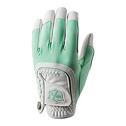 Wilson W/S Fit all LLH MINTWH, Guanti da Golf Donna, Mint/White, One Size