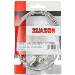 Simson-NL, silver, trumbroms innerkabel 2,25 m