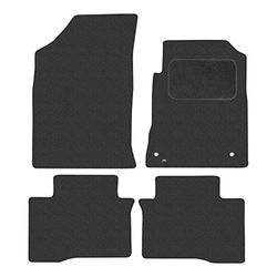 JVL Fully Tailored Carpet Car Mat, Set of 4