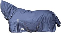 HKM Champion Combo Tapis d'hiver pour cheval Bleu foncé 140