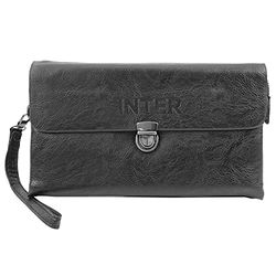 Inter 151561, Bolsa organizadora Unisex Adulto, Negro, Misura 22x3x13cm