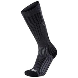 UYN Man Ski Cashmere Socks Calze Da Sci In Cashmere Uomo, Uomo, Grey Rock/Black, 42/44