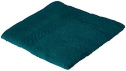 De Witte Lietaer 194848 Set of 6 Teal cotton Hand Towels 100 x 50 cm