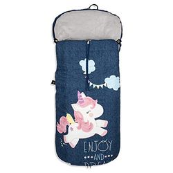 INTERBABY- Saco Universal Silla de paseo Unicornio