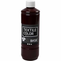 Textilfärg, aubergine, 500 ml