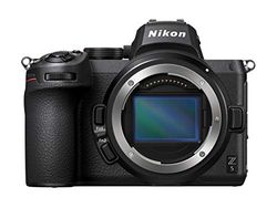 Nikon Z5 + Lexar SD 64 GB 667x Pro Fotocamera Mirrorless, CMOS FX da 24.3 MP, Pieno formato, Mirino Quad-VGA EVF, LCD 3.2" Touch, Wi-Fi, Bluetooth, Video 4K, Nero [Nital Card: 4 Anni di Garanzia]