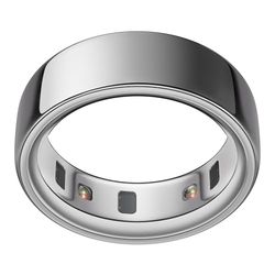 Oura Ring 4 – Silver – storlek 8 – smart ring | Prova ut storleken med ett storlekskit för Oura Ring 4 | Registrera sömn – puls – kondition – upp till 8 dagars batteritid