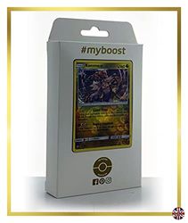 Kommo-o (Ékaïser) 54/70 Holo Reverse - myboost X Sun et Moon 7.5 Dragon Majesty - Coffret de 10 Cartes Pokémon Aglaises