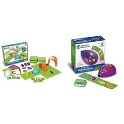 Learning Resources Code & Go Robot Mouse Activity Set, 83 pieces, Ages 4+ and STEM - Robot Mouse