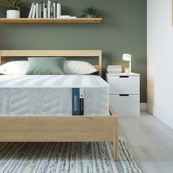 Summerby Sleep' No1. Hybrydowy materac sprężynowy z pianki memory | Mały podwójny: 122 cm x 190 cm