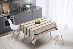 Bonamaison Nappe de Cuisine 145 x 145 cm - Conçu et fabriqué en Turquie
