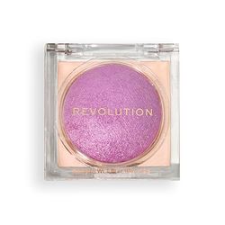 Revolution, Beam Bright Blush, Blush Poudre Facile à Estomper & Modulable, Effet Lumière pour Joues Radieuses, Végan & Sans Cruauté, Lick of Lilac
