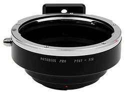 Fotodiox Anel adaptador profissional para Pentax 6 x 7, 67 lente para câmara Nikon