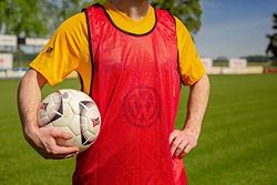 POWERSHOT Sportkleding - kleuren naar keuze - Volwassen maat M-L/Kind XS-S en Groot Maat XL-XXL! Duurzaam (rood, XL/XXL (5 stuks)