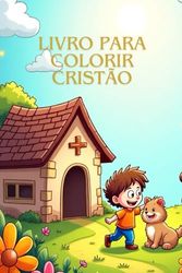 livro para colorir cristão com 10 desenho