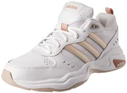 adidas Strutter Shoes, Sneaker Donna, Ftwr White Wonder Gold Met Wonder Beige, 39 1/3 EU