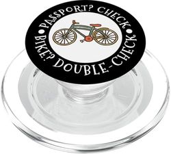 Viajero Bicicleta Bicicleta Viaje Ciclismo Ciclista Bikepacking PopSockets PopGrip para MagSafe