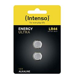 Intenso Energy LR44 - Confezione da 2 batterie a bottone ultra alcaline