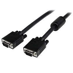 StarTech.com MXTMMHQ15M Câble VGA coaxial de 15 m HD15 pour écran haute résolution M/M