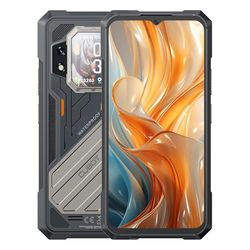 CUBOT KingKong X PRO 5G - Smartphone 6,72" FHD+ 144Hz, 24GB RAM (12GB+12GB uitbreidbaar), 256GB ROM, camera 100 MP, batterij 10200mAh, Android 14, Dimensity 8200, zwart.