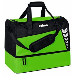 Erima Borsone sportivo con scomparto sul fondo SIX WINGS, green/nero, L