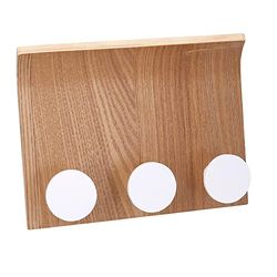 Vacchetti Appendino Legno 3 posti Marrone, Wood, Medio
