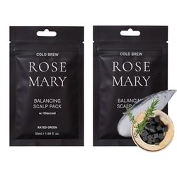 RATED Grön kall bröst rosmarin balanserande skalpack W/kolkol 50 ml