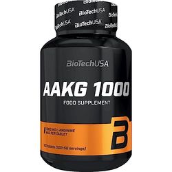 BioTechUSA AAKG 1000 Tablets | Boost Nitric Oxide | with 2000mg AAKG per Serving | 100 Tablets