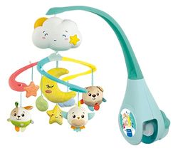 Clementoni - 17710 - Sweet Cloud Cot Mobile - wieg speelgoed & geluidsmachine, wieg mobiel, peuter speelgoed, vroege jaren speelgoed, baby speelgoed, pasgeboren speelgoed cadeau