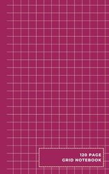 Small Grid Notebook 5" x 8" | Perfect for Science and Math Homework or Studying for Exams