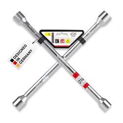 Alca Germany Premium Wheel Kreuzschl Wrench, Chrome